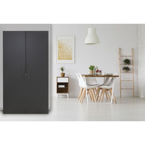 Cucina Cucina da ufficio Minicucina Cucina singola Bianco Grigio Peter 104 cm Respecta