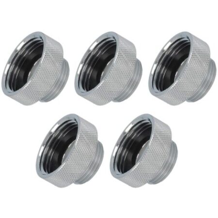 Schläfer 614115  Adattatore Rubinetto Maschio Femmina, Filetto m22x1 Interno x 1/2 Esterno, Riduttore in Ottone Compatibile con Aeratore Neoperl 5 Pz.