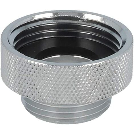 Schläfer 614115  Adattatore Rubinetto Maschio Femmina, Filetto m22x1 Interno x 1/2 Esterno, Riduttore in Ottone Compatibile con Aeratore Neoperl 5 Pz.