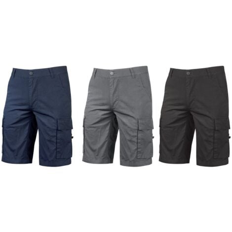 U-Power Pantalone Da Lavoro Modello Summer (Grigio - Taglia M)
