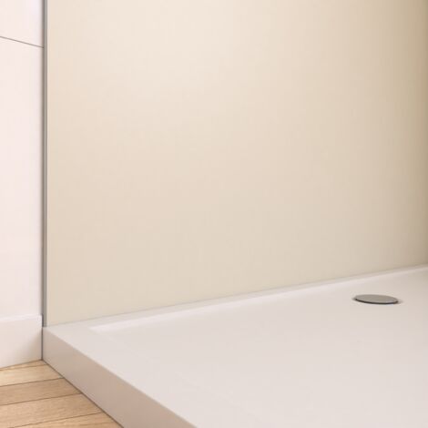 Pannello Murale Finitura Alluminio Avorio 120 x 210 cm - WALL'IT