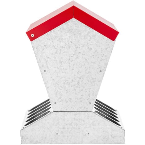 Mangiatoia automatica per galline avicole, 12 kg, 10 fori