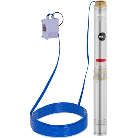 Pompa sommersa per pozzi profondi STAL 1500 W 10800 l/h fino a 54 m