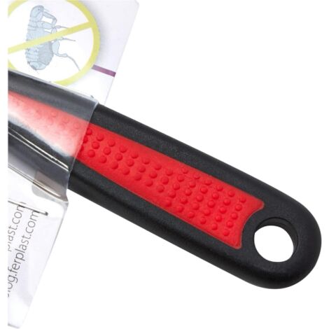 Ferplast pettine spazzola antipulci parassiti per cani con manico in pvc e denti fitti pulizia animali