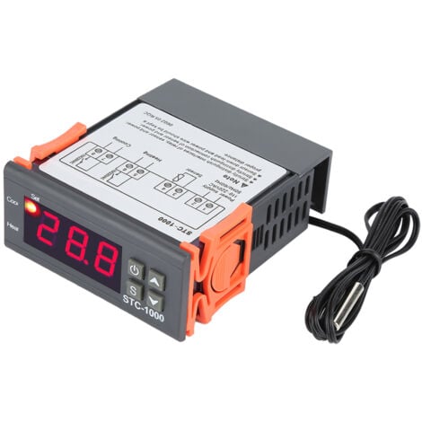 SJLERST Termoregolatore digitale Sensore di temperatura Controllo termostato elettrico 110-220V