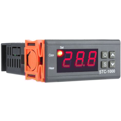 SJLERST Termoregolatore digitale Sensore di temperatura Controllo termostato elettrico 110-220V