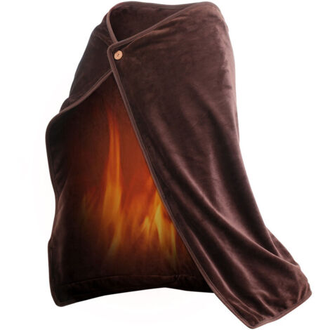 Una coperta riscaldata elettrica Coperta riscaldante invernale Coperta riscaldante USB Flanella 5V Coperta riscaldante ricaricabile Supporto riscaldante Coperta riscaldante elettrica Coperta riscaldan