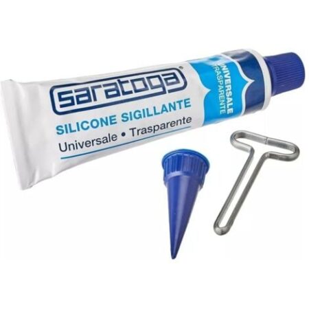 SILICONE SARATOGA SIGILLANTE UNIVERSALE TRASPARENTE BLISTER 60 ML