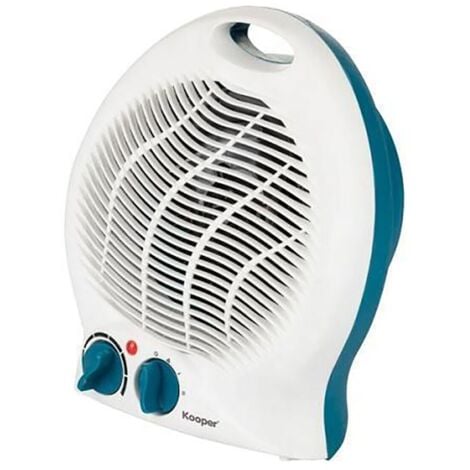 STUFA STUFETTA SCALDA CALDO BAGNO TERMOVENTILATORE ELETTRICO 2000W KOOPER
