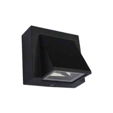 APPLIQUE LED COB IP65 FARETTO 5W LAMPADA MURO PARETE NERO LUCE NATURALE 4000K