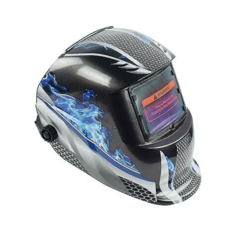 Maschera per saldatura ad oscuramento solare automatico Casco per saldatura ad arco di argon