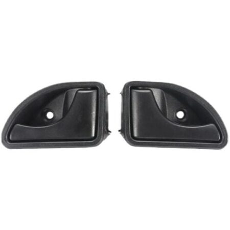 x Maniglia porta anteriore sinistra e destra per TWINGO/KANGOO (nero)