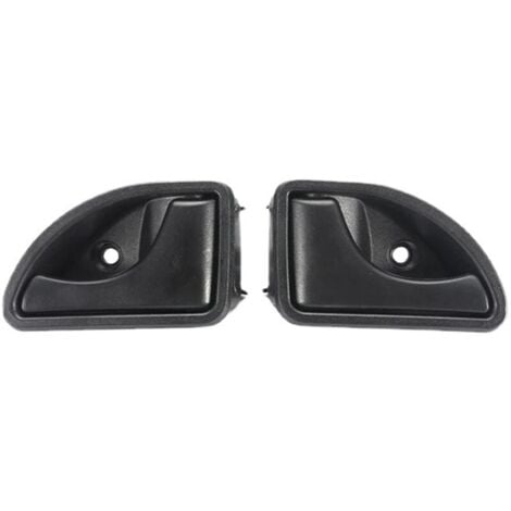 x Maniglia porta anteriore sinistra e destra per TWINGO/KANGOO (nero)