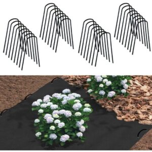 Confezione da 30 punti metallici per tessuto pacciamante da 10 CM