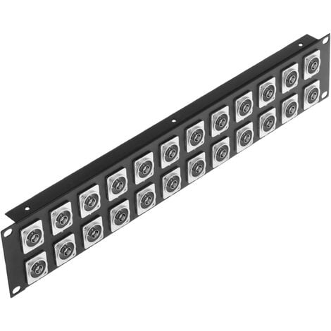 BeMatik - Rack panel panel19 24 porte BNC-femmina 2U