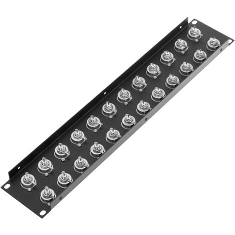 BeMatik - Rack panel panel19 24 porte BNC-femmina 2U