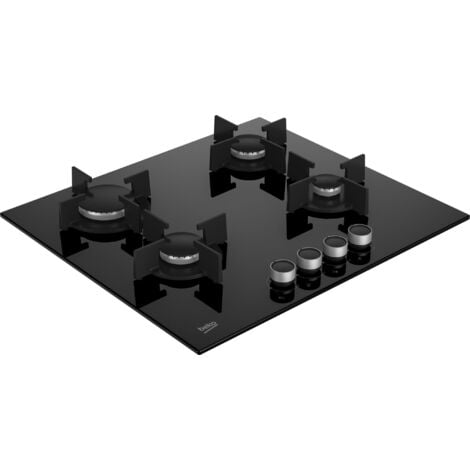 Beko Piano a Gas, 4 Bruciatori, 60 cm. Colore del prodotto: Nero, Posizionamento dell'apparecchio: Da incasso, Dimensione della larghezza del piano cottura: 58 cm. Tipo di... - 7757188647 - HILG64222S