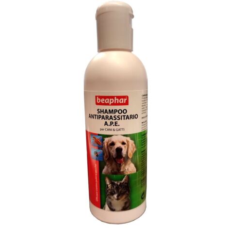 Beaphar Shampoo Antiparassitario Cane e Gatto A.P.E. 200ml