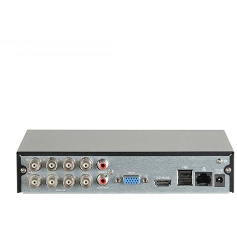 Dahua XVR1B08H-I(V2.0) Pro Series AI 1U WizSense Penta-brid 2k HD+ 8CH 5MP 5in1 P2P SMD Plus IVS AI Codifica H.265+