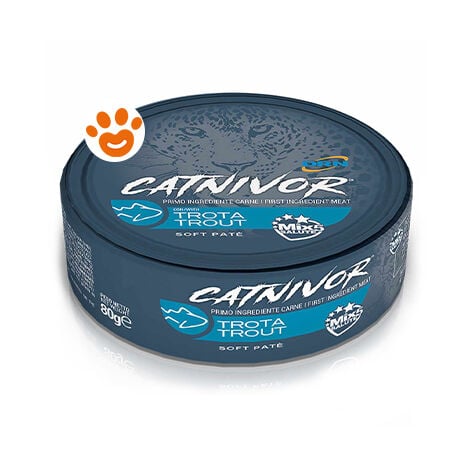 DRN Catnivor Trota  - DRN Catnivor Trota - Lattina Da 80 Gr