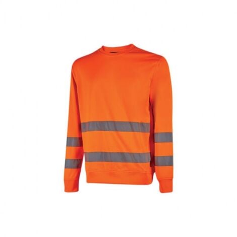 U-Power Chara Felpa girocollo alta visibilità - 4XL