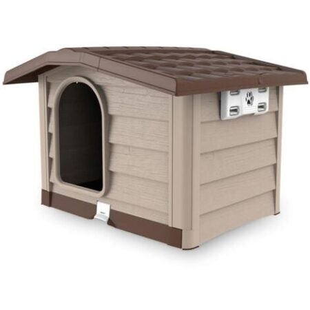 BAMA CUCCIA BUNGALOW PER ANIMALI CANE GATTO 110 X 94 X 77 CM LARGE BEIGE