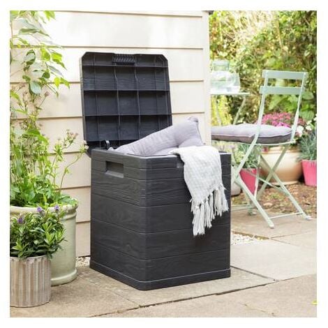 TOOMAX BAULE MULTIBOX 42.5X44XH50 WOODYS 90 LT ANTRACITE GIARDINO