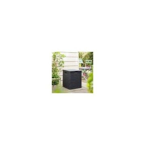 TOOMAX BAULE MULTIBOX 42.5X44XH50 WOODYS 90 LT ANTRACITE GIARDINO
