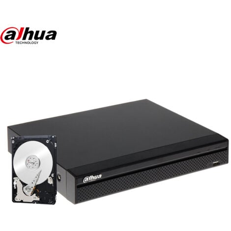 DVR DAHUA 8 CANALI IBRIDO CLOUD 1080N H265+ CON HARD DISK 1 TB DH-XVR4108HS-X1