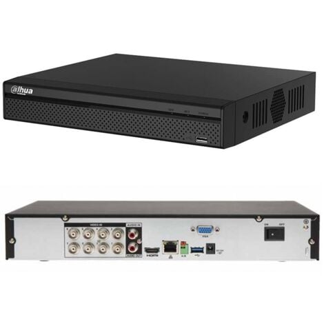 DAHUA DVR 8 CANALI 8 MPX ULTRA HD 4K 5IN1 P2P I2 VIDEOANALISI XVR5108H-4KL-I2