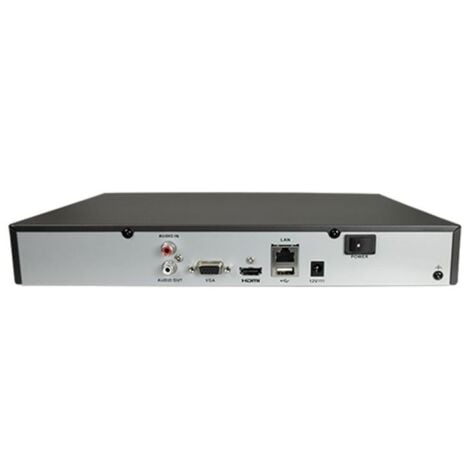 NVR 8 CANALI IP POE HIKVISION 8 MPX 4K ONVIF H 265 P2P CLOUD HD 500 GB