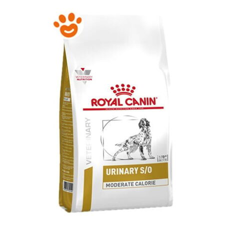 Royal Canin Dog Veterinary Diet Urinary S/O Moderate Calorie  - Royal Canin Dog Veterinary Diet Urinary S/O Moderate Calorie - Sacco Da 12 Kg