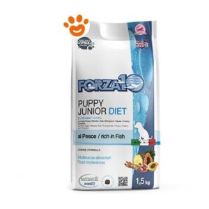 Forza10 Dog Diet Puppy Junior al Pesce  – Forza10 Dog Diet Puppy Junior al Pesce – Sacco Da 1,5 Kg