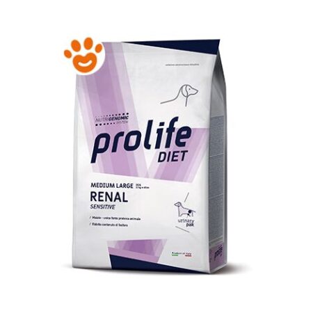 Prolife Dog Veterinary Medium Large Renal Sensitive - Prolife Dog Veterinary Medium Large Renal Sensitive - Sacco Da 8 Kg