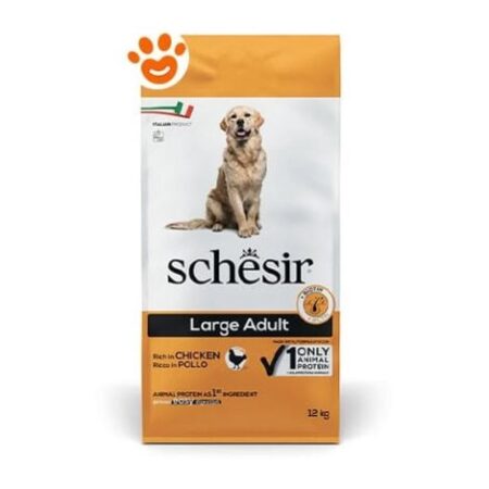 Schesir Dog Large Mantenimento Pollo  - Schesir Dog Large Mantenimento Pollo - Sacco Da 12 Kg