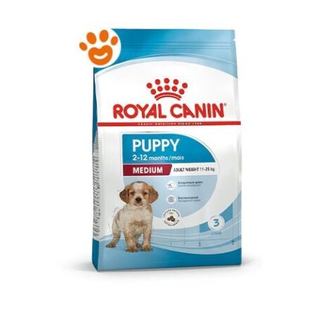 Royal Canin Dog Medium Puppy  - Royal Canin Dog Medium Puppy - Sacco Da 15 Kg