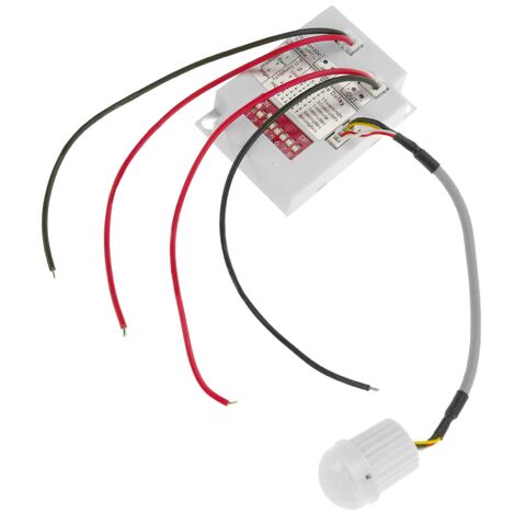 BeMatik - Rilevatore di movimento a infrarossi a mini DC incasso a soffitto