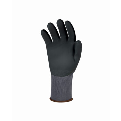 U-Power Flex Guanti Lavoro Antifortunistica Nylon Touchscreen Nero 10/XL