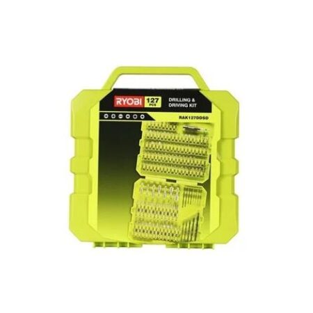 Ryobi RAK127DDSD Set 127 Bits 1/4" Esagonale Punte Trapano Avvitatore