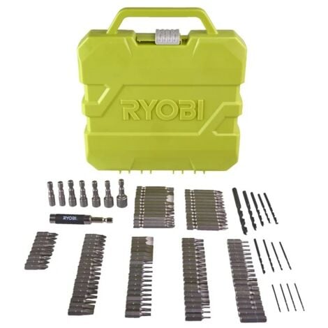 Ryobi RAK127DDSD Set 127 Bits 1/4" Esagonale Punte Trapano Avvitatore