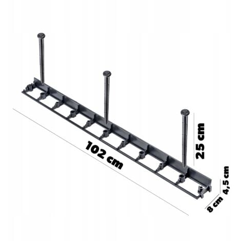 Bordo per prato da giardino KADAX 4,5 cm 10 MB + 30 ancoraggi