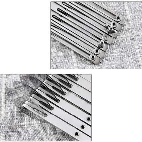 Tagliapasta divisore per torte, 7 rotelle regolabili in acciaio inox per pasticceria, acciaio inox multifunzionale
