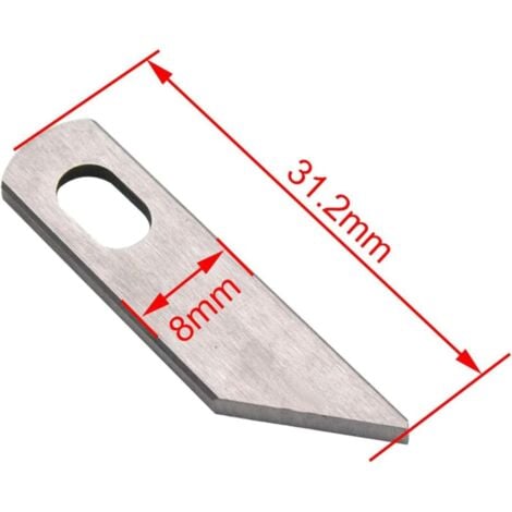 YMYNY Taglierina superiore inferiore, coltello per macchina da cucire overlock, coltello superiore inferiore per macchina da cucire, adatto per Brother 929D 1034D 1134Dw (1 lama superiore e 1 lama inf