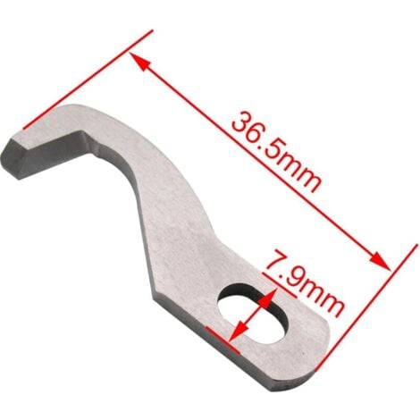 YMYNY Taglierina superiore inferiore, coltello per macchina da cucire overlock, coltello superiore inferiore per macchina da cucire, adatto per Brother 929D 1034D 1134Dw (1 lama superiore e 1 lama inf