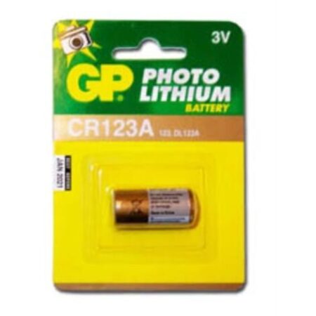 BATTERIE AL LITIO GP CR123A 3V 1 UNITÀ