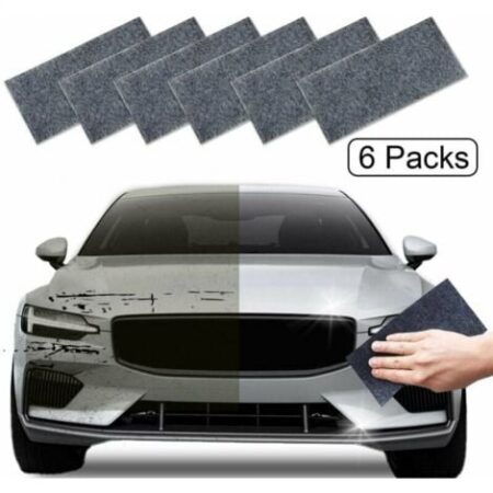 6 pezzi Nano Sparkle Cloth Panno per riparazione graffi auto Nano Magic Cloth per auto Nuovo