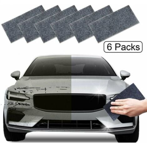 6 pezzi Nano Sparkle Cloth Panno per riparazione graffi auto Nano Magic Cloth per auto Nuovo