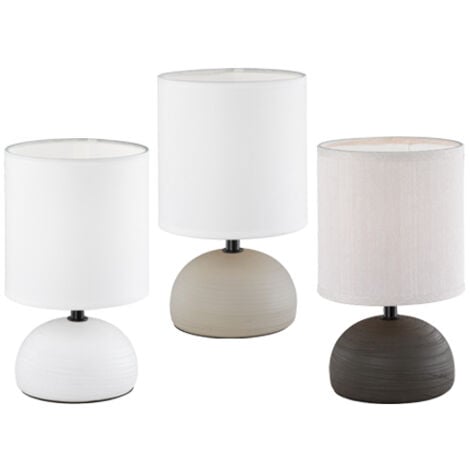 LAMPADE D/TAVOLO TRIO LUCI BASE BIANCA