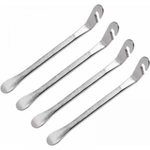 Leva per pneumatici manuale da 4 pezzi, leva per pneumatici per bici in acciaio, leva per pneumatici per bici, leva per pneumatici per bici, leva per riparazione ruote kit bici