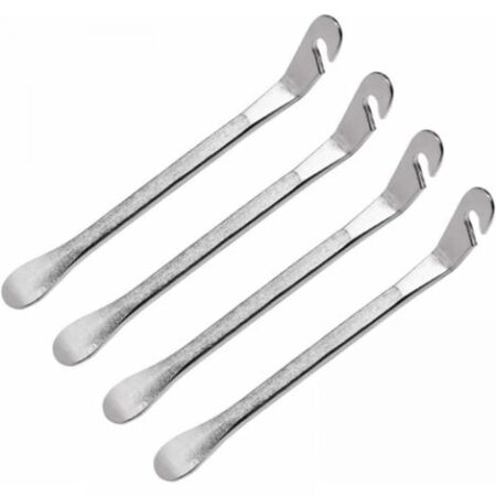 Leva per pneumatici manuale da 4 pezzi, leva per pneumatici per bici in acciaio, leva per pneumatici per bici, leva per pneumatici per bici, leva per riparazione ruote kit bici